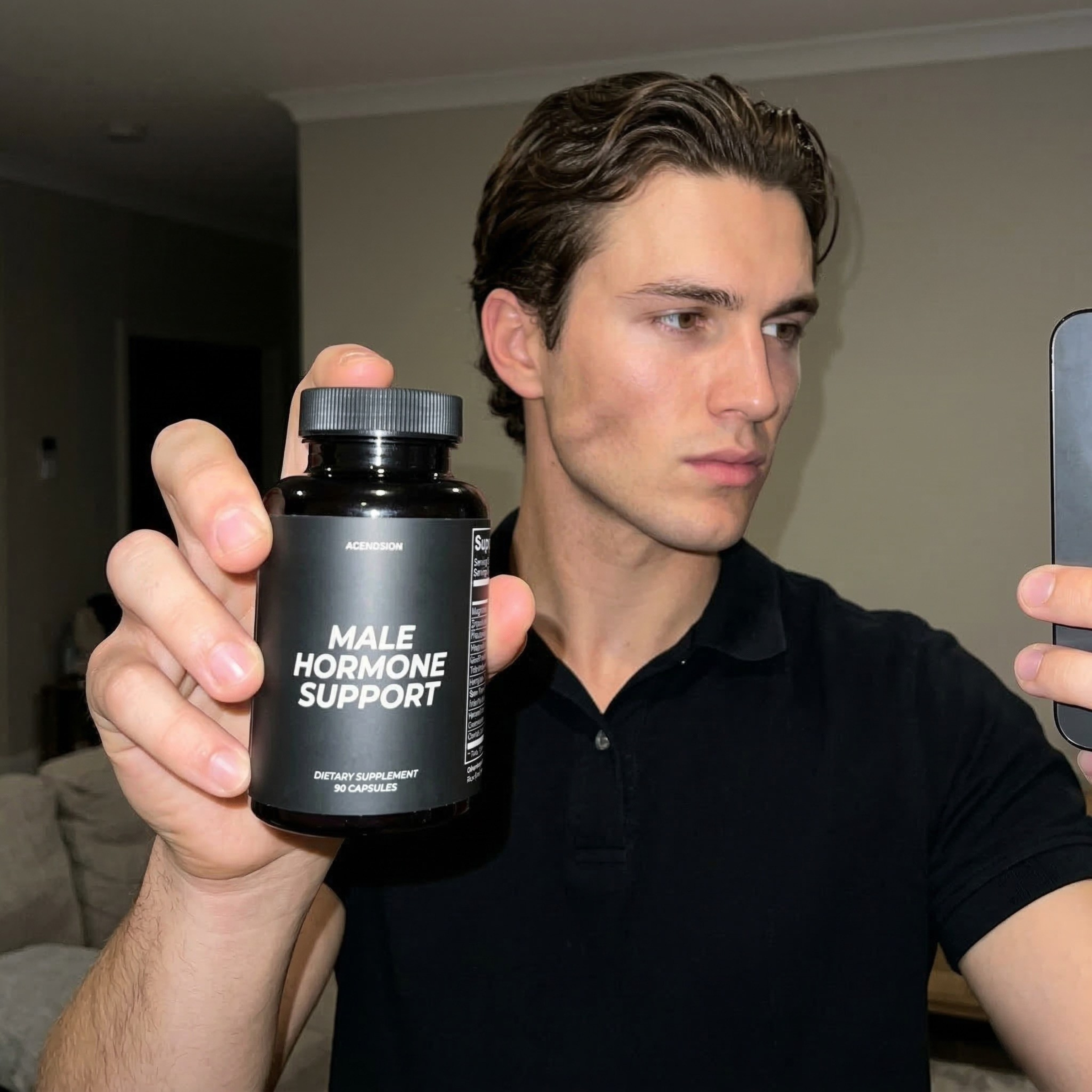 Male hormone support