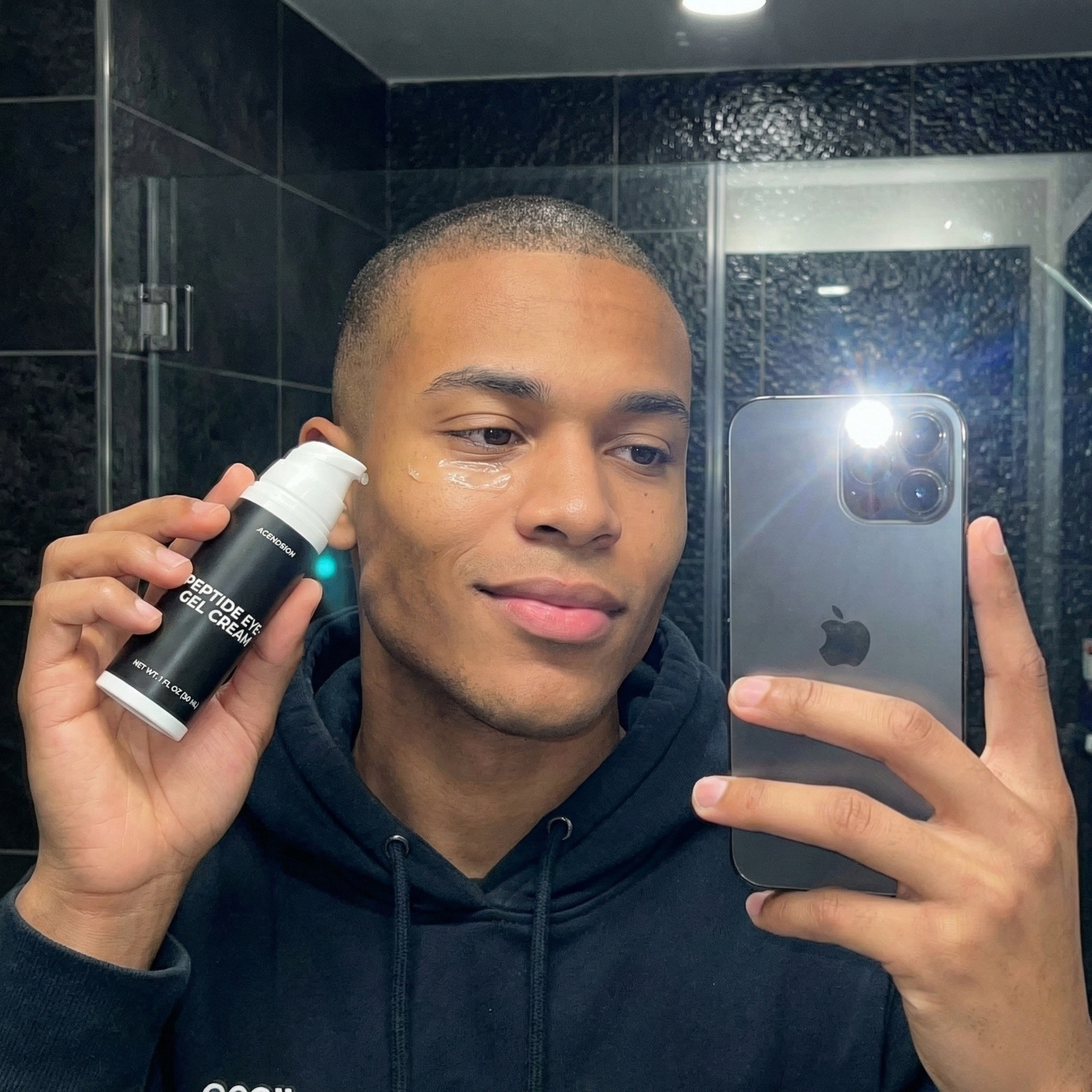 Peptide eye-gel cream