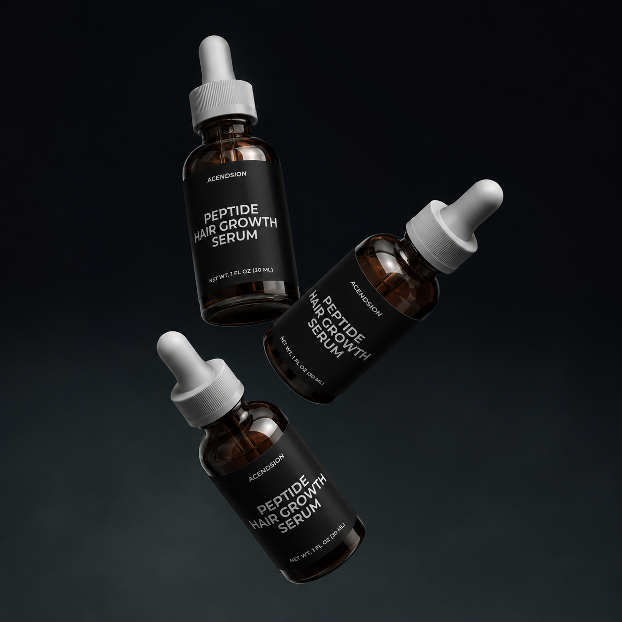 Peptide hair growth serum