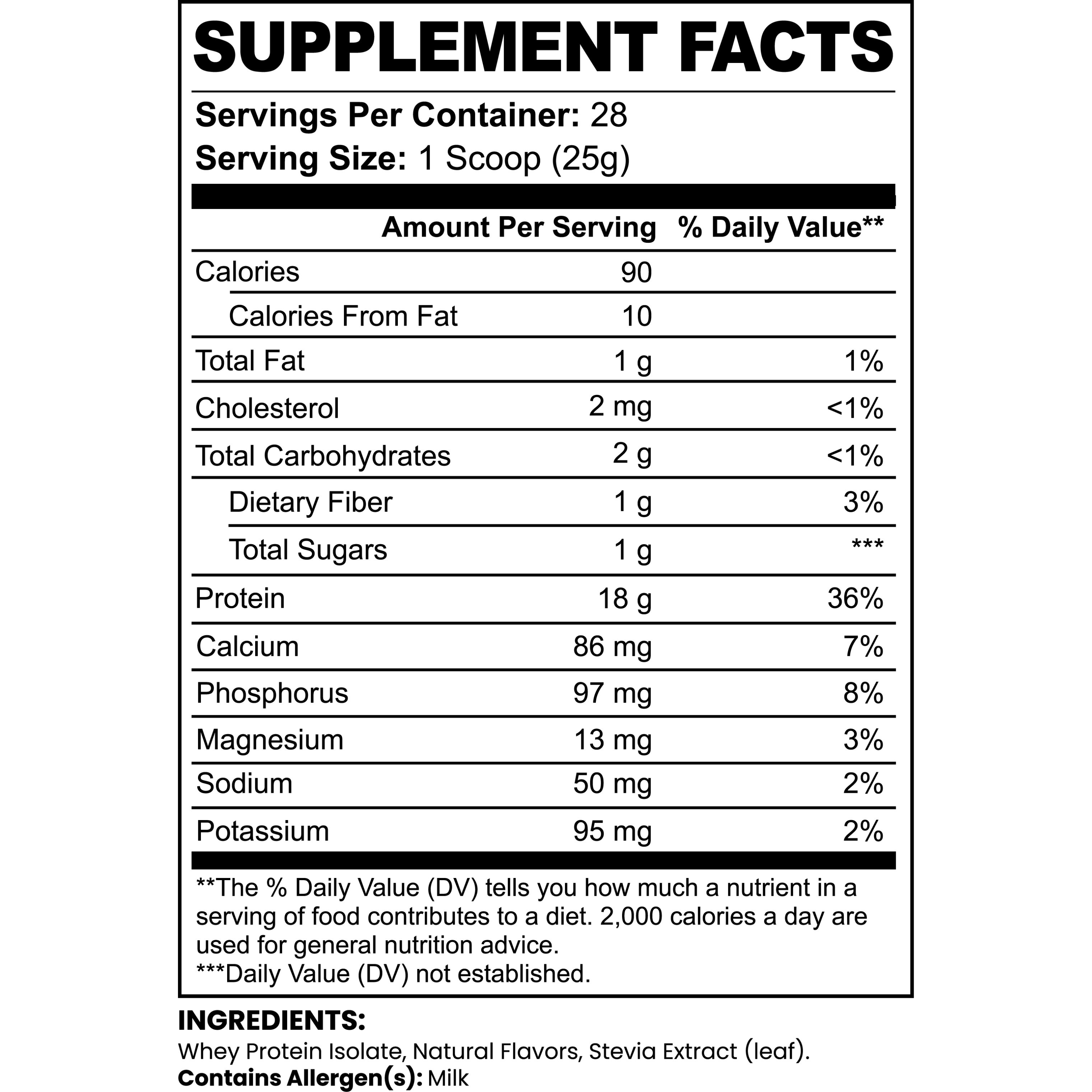 Acendsion chocolate whey protein isolate packaging, third-party tested USA-made