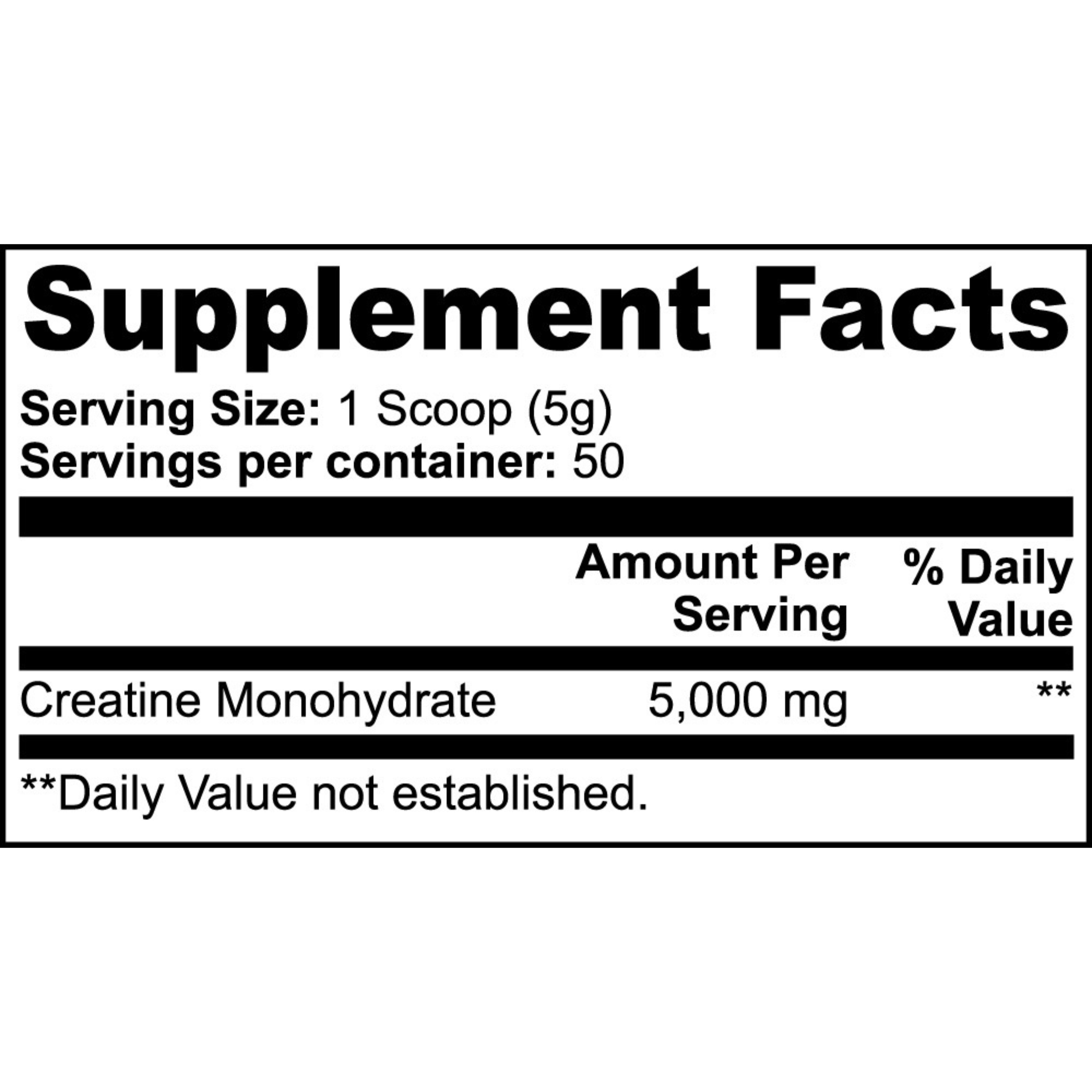 Acendsion creatine monohydrate packaging, daily strength and lean muscle support
