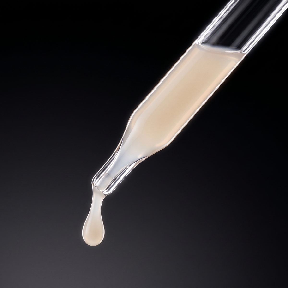 Dropper releasing dark spot serum