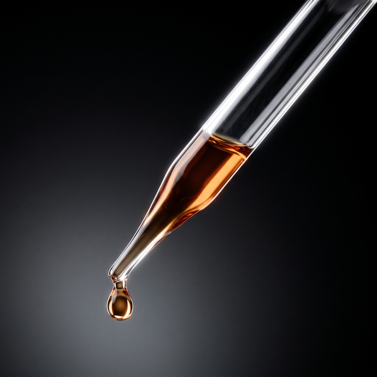 Dropper releasing peptide hair growth serum
